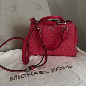 Michael Kors Fuchsia Satchel
